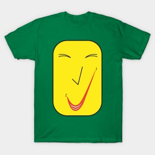 Check face - Fine smile SQ01. T-Shirt